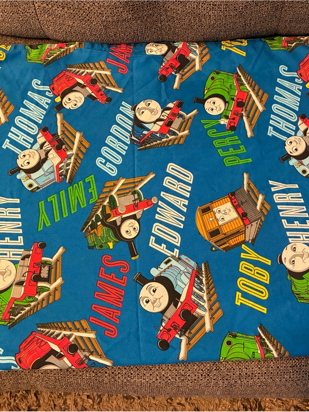 Vintage Thomas and Friends ©2011 Gullane Toddler FLAT Sheet 45 x 60